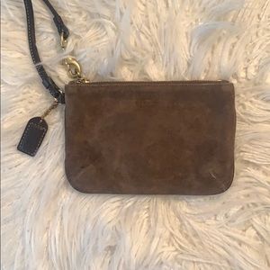 Vintage coach wristlet